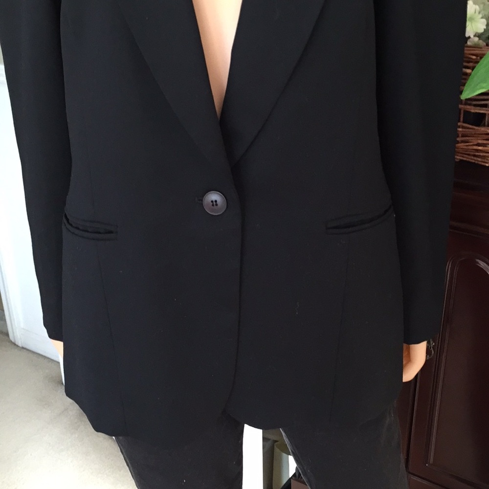 Pendleton Classic Black Virgin Wool Blazer - image 4